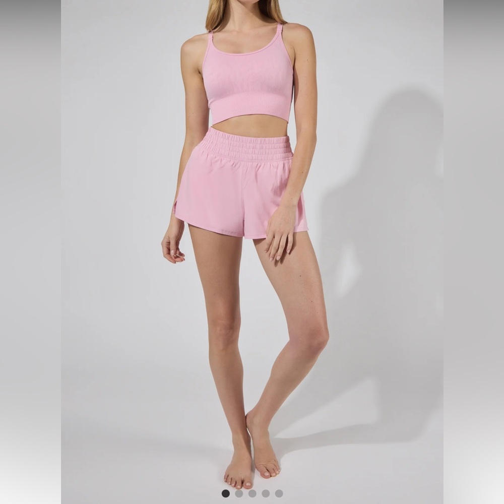 90 Degree Pink Bra & Running Short